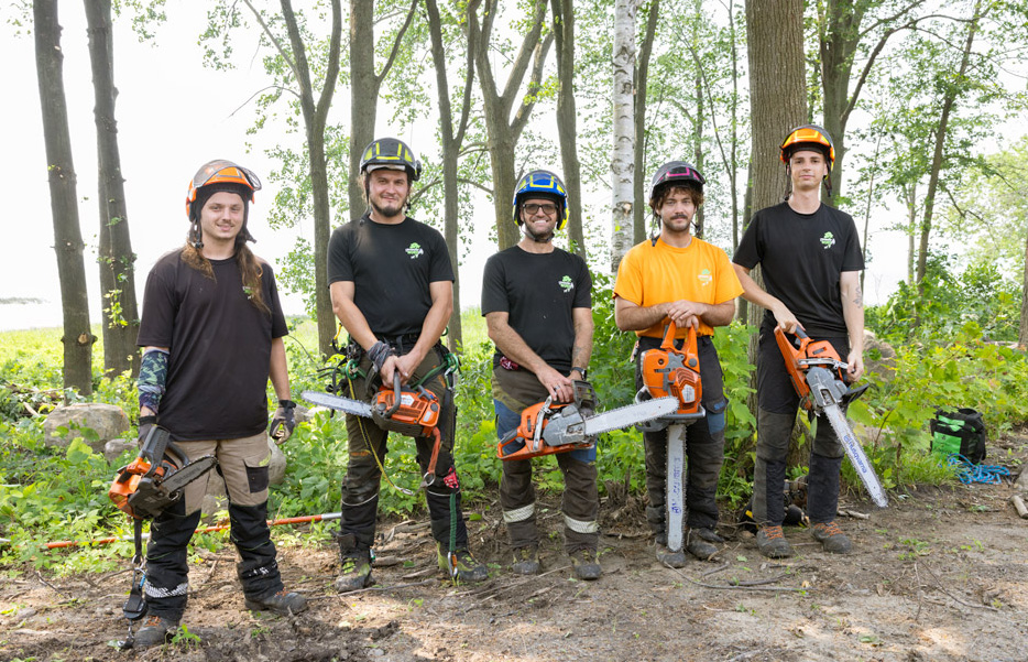 L'équipe de l'Émondeur du Nord - Abattage et émondage d'arbres